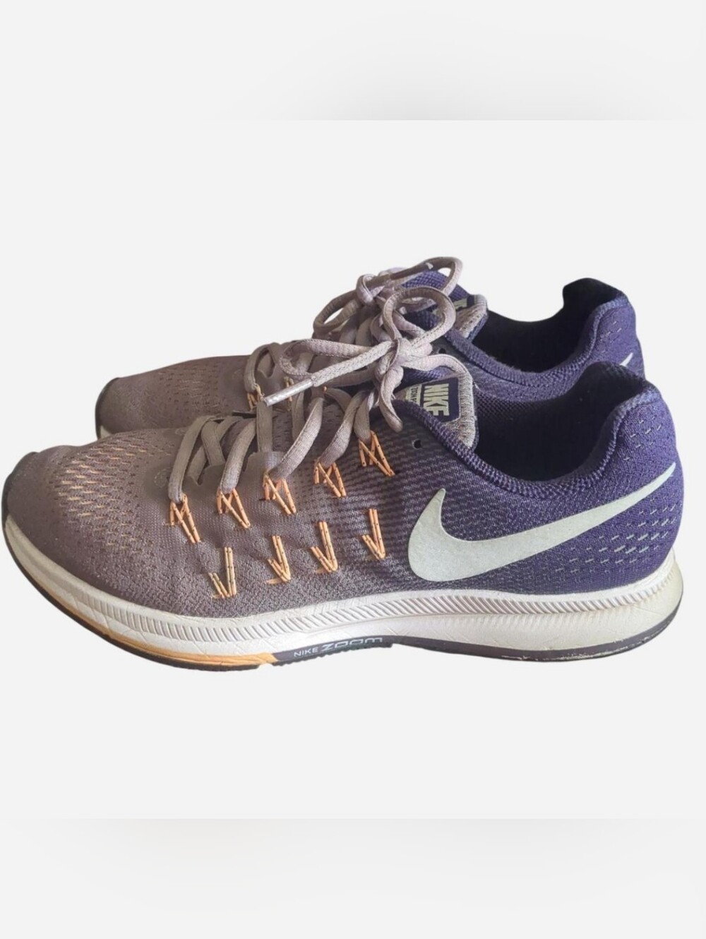 Nike Air Zoom Pegasus 33 "Purple Smoke" | Women’s 8.5 | Rare Retro Runner